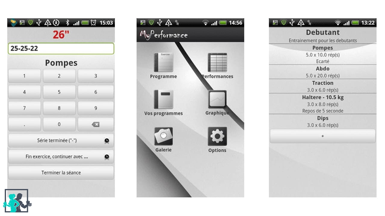 Top 8 des applications de musculation